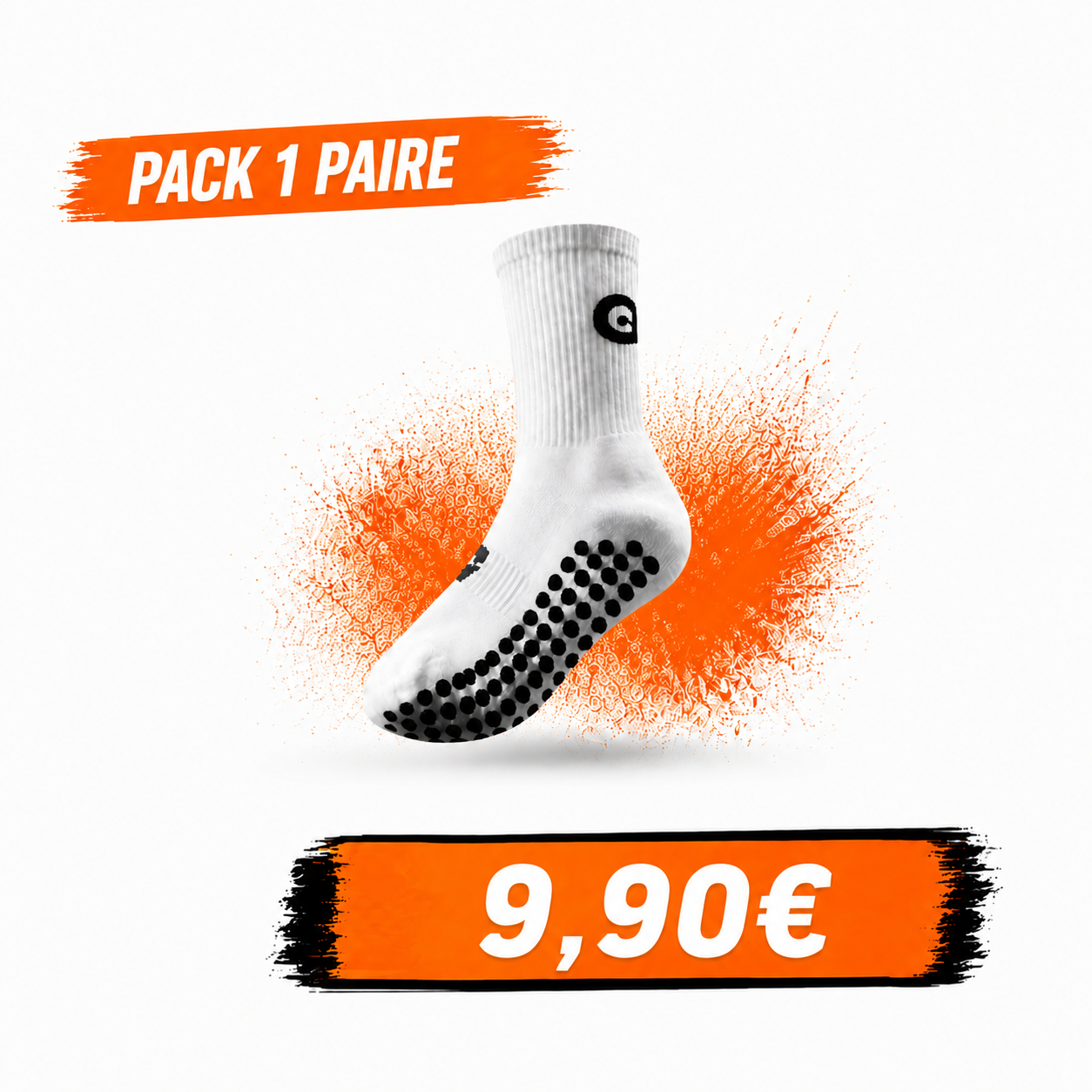 Chaussettes anti dérapante GrypZ - Une paire